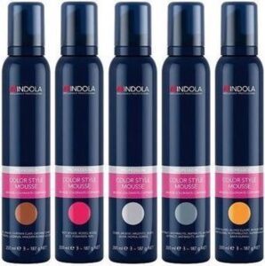 Indola Indola Color Style Mousse Rood - Haarmousse - 120 ml