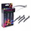 Merkloze Elastische Haarklemmen Zwart - Set van 4
