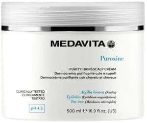 Medavita Puroxine Purity Hair & Scalp Cream Salon 500ml