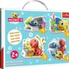 Trefl Rybka MiniMini 4-in-1 Puzzel - 18 stukjes - Vanaf 3 jaar