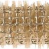 Sibel Metalen Watergolfrollers 40mm x 13mm Goud