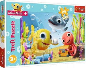 Trefl Happy Fish MiniMini Maxi Legpuzzel - 24 stukjes - Vanaf 3 jaar