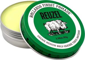 Groene pomade op oliebasis - Reuzel Pomade Green Grease - 95g