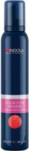 Indola Color Style Mousse Red - Haarmousse - 200 ml