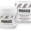 PRORASO WHITE PRE-SHAVE CREME GREEN TEA AND OATMEAL 100 ML