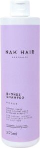 NAK Blonde Range Blonde Shampoo-375 ml -  vrouwen - Voor Grijs haar