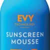 EVY Zonnebrand Mousse SPF 50 – Maximale Bescherming – Voor Gevoelige Huid – Zonder Parfum – 100ml