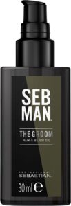 SEB MAN The Groom Hair & Beard Oil - 30 ml - Voor Alle Haartypen