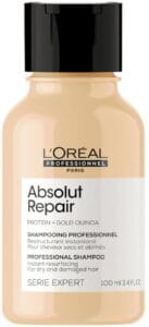 L'Oreal Serie Expert - Absolut Repair Shampoo - Size : 3.4 oz / travel size