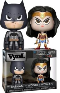Justice League film Wonder Woman & Batman Vynl.